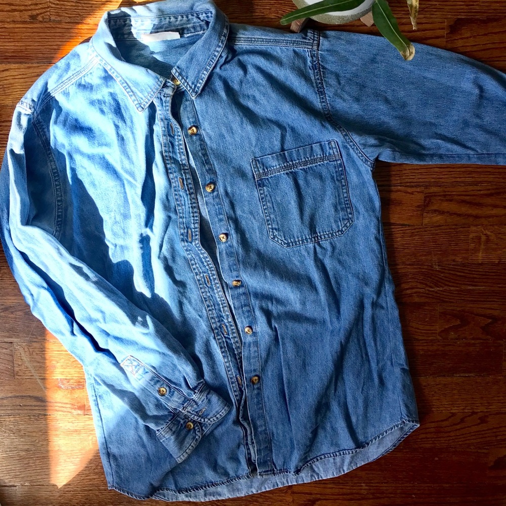 Denim button down - Picture 3 of 3